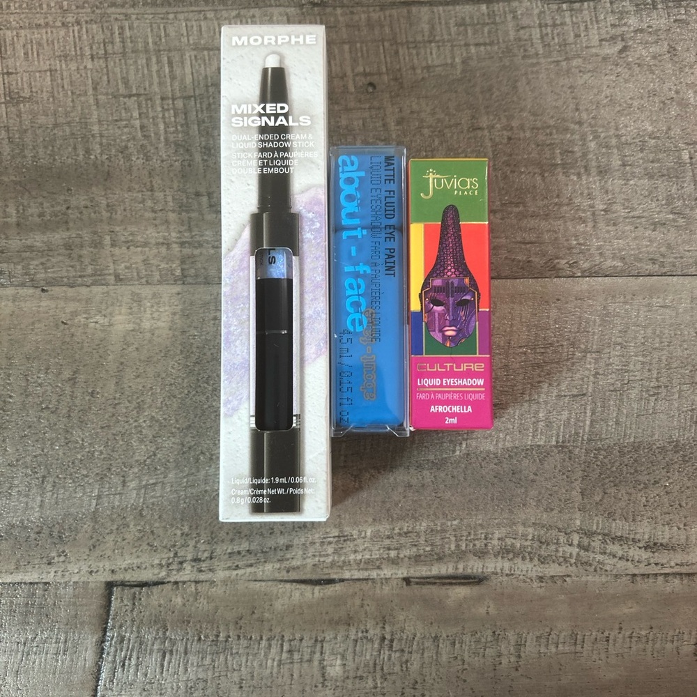 Morphe, About Face, and Juvia’s place makeup bundle